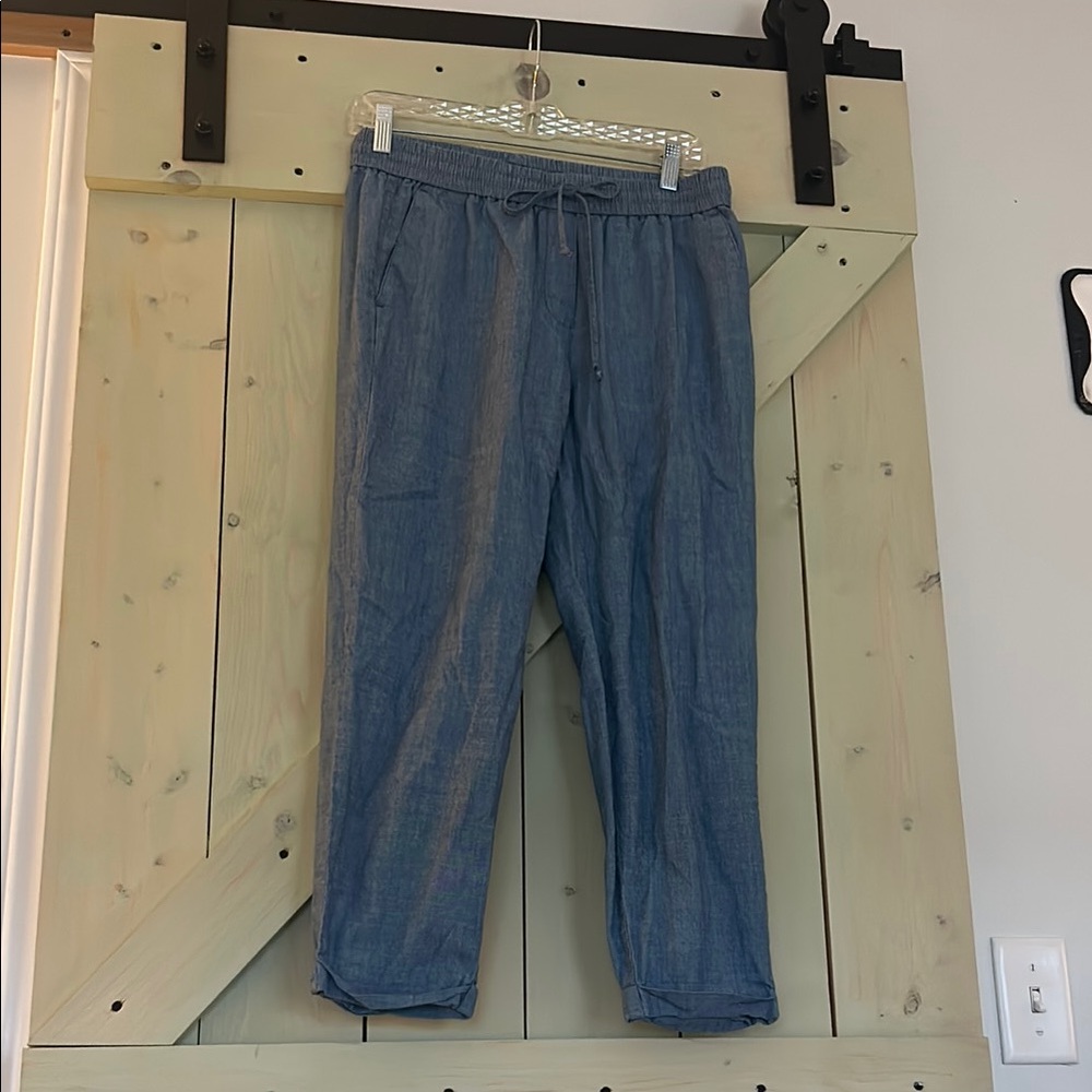 J. Crew Blue Track Pants Comfortable Joggers